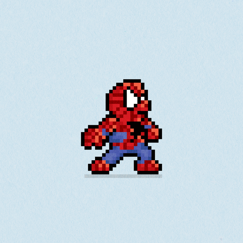 Человек паук пиксель арт 32 на 32. Пиксельная игра про человека паука. Человек паук пиксель арт. Человек паук по клеточкам.