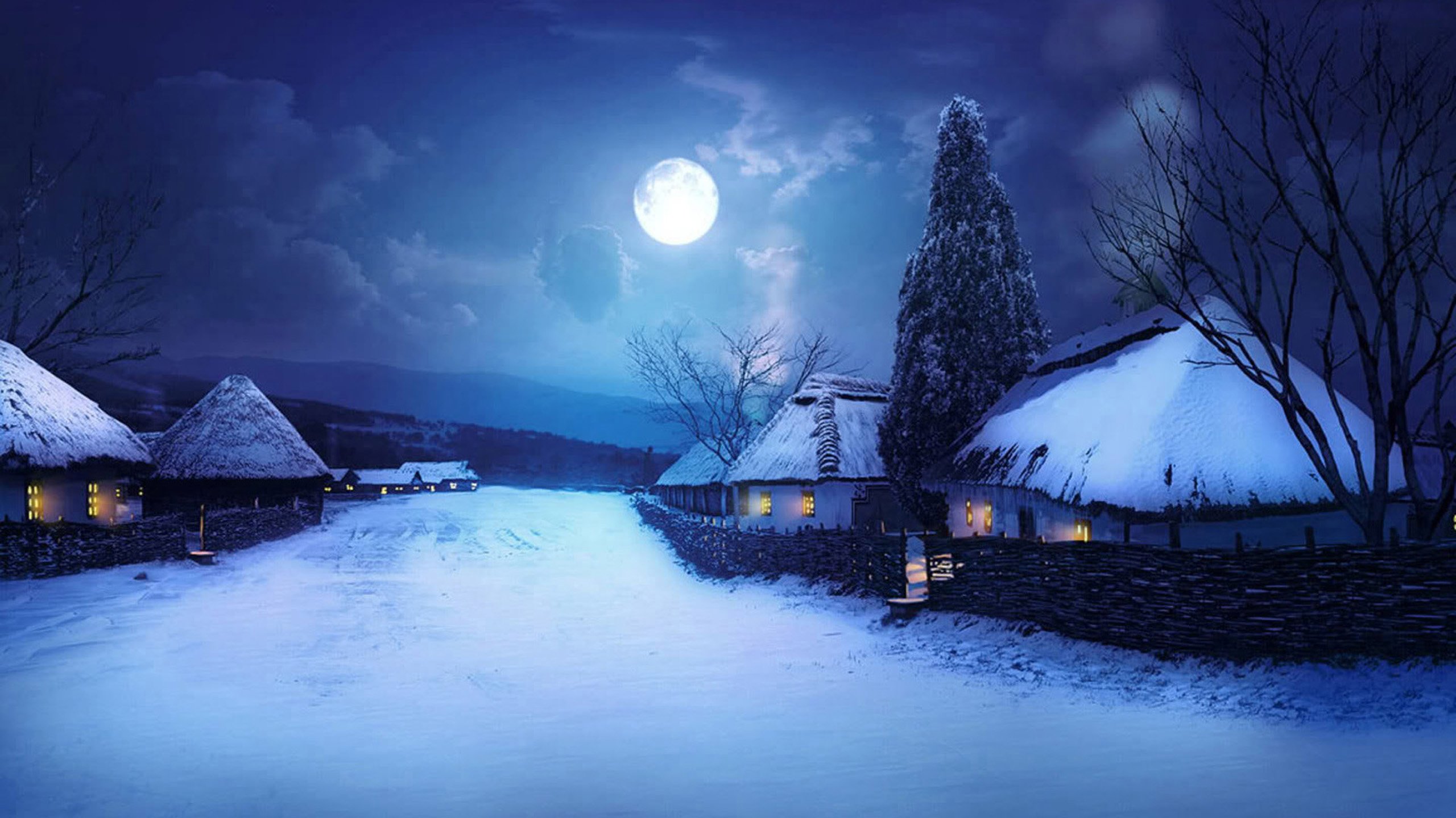 Ночь перед рождеством видео. Зимняя деревня вечера на хуторе близ Диканьки. Вечера на хуторе близ Диканьки деревня. Деревня Диканька в ночь перед Рождеством.