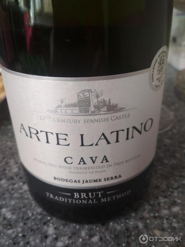 Cava arte latino brut. Шампанское Arte Latino Cava. Вино кава арте латино. Вино игристое кава арте латино защ.Наим.бел.брют.