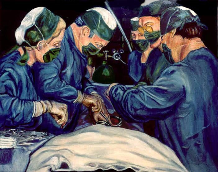 Хирург на мою голову читать. Хирургия в изобразительном искусстве. Медицина в живописи. Хирург живопись. Картина хирургическая операция.