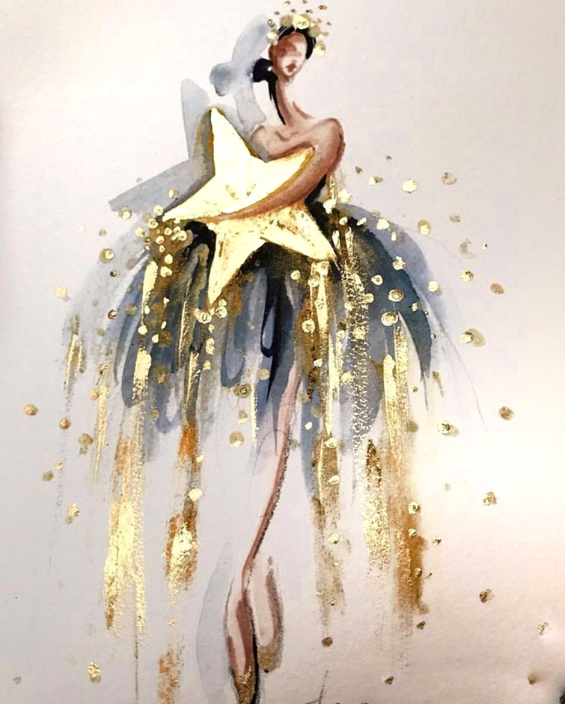 Мастер класс душа. Кэти Роджерс. Картина балерина с поталью. Кэти Роджерс фэшн иллюстрации. Кэти Роджерс художник.