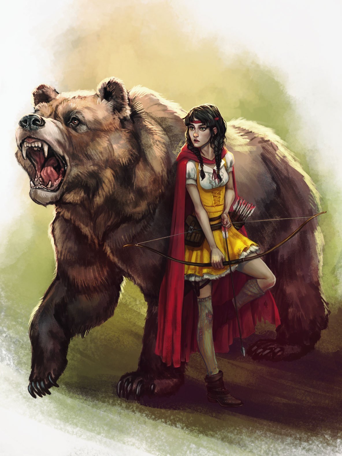 Медведь обнимает девушку: фотографии и идеи