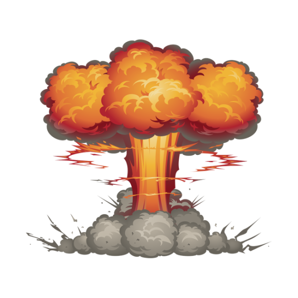 Ядерный гриб арт (70 фото)