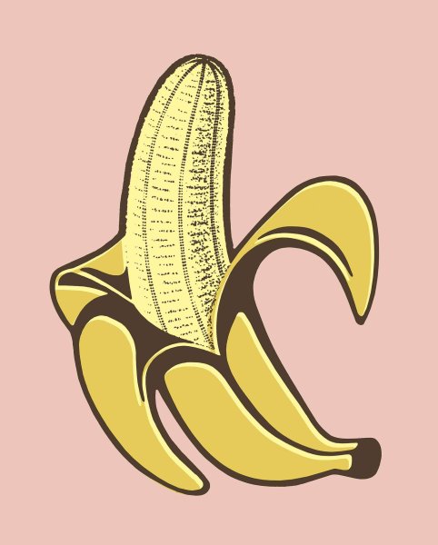 Поп арт банан (67 фото)