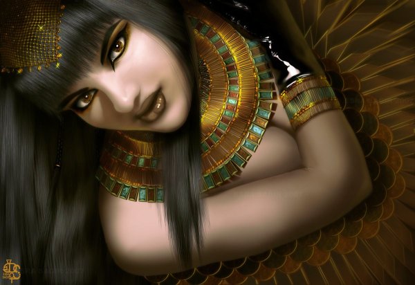 Египетская девушка арт (68 фото)