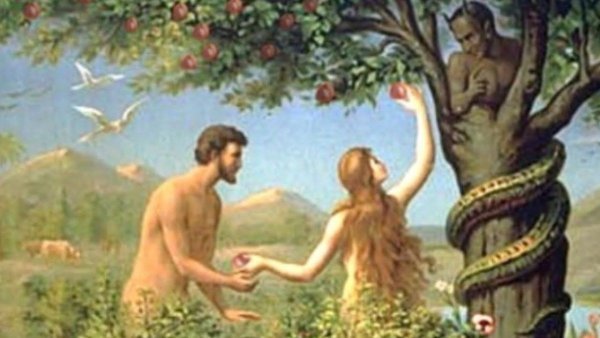 Адам и ева арт (66 фото)