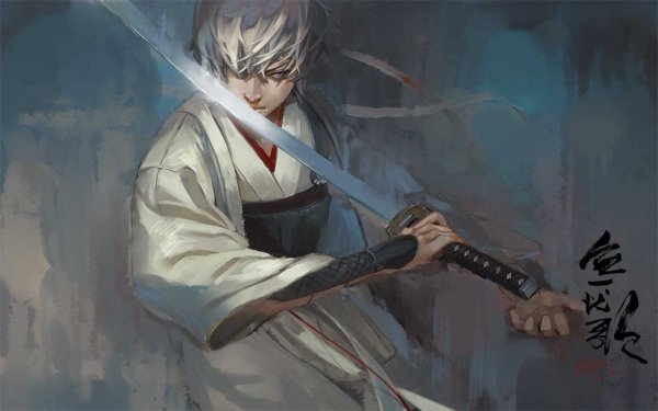 Самурай с мечом арт (69 фото)