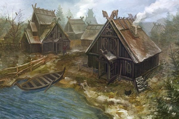 Деревня викингов арт (70 фото)