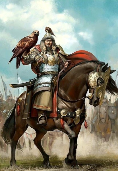 Арт монгольский воин (70 фото)