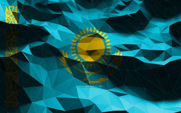 Флаг казахстана арт (66 фото)