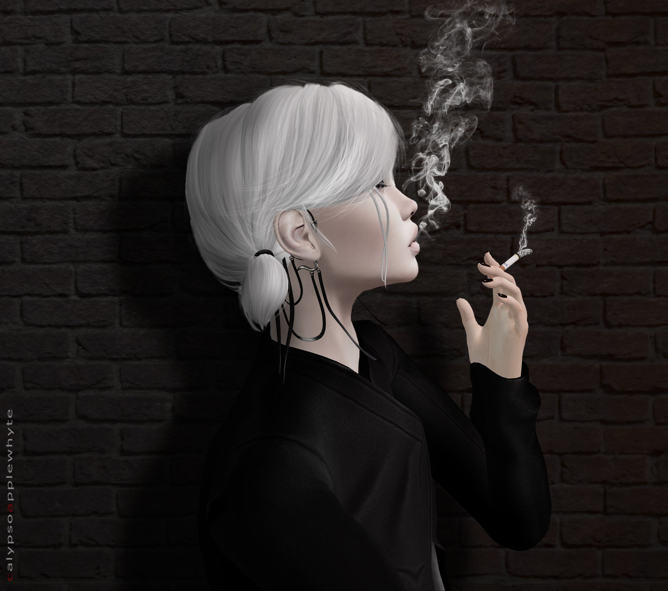 Аватарки курящие. Курящие девушки арт. Девушка с сигаретой арт. Сигарета арт.