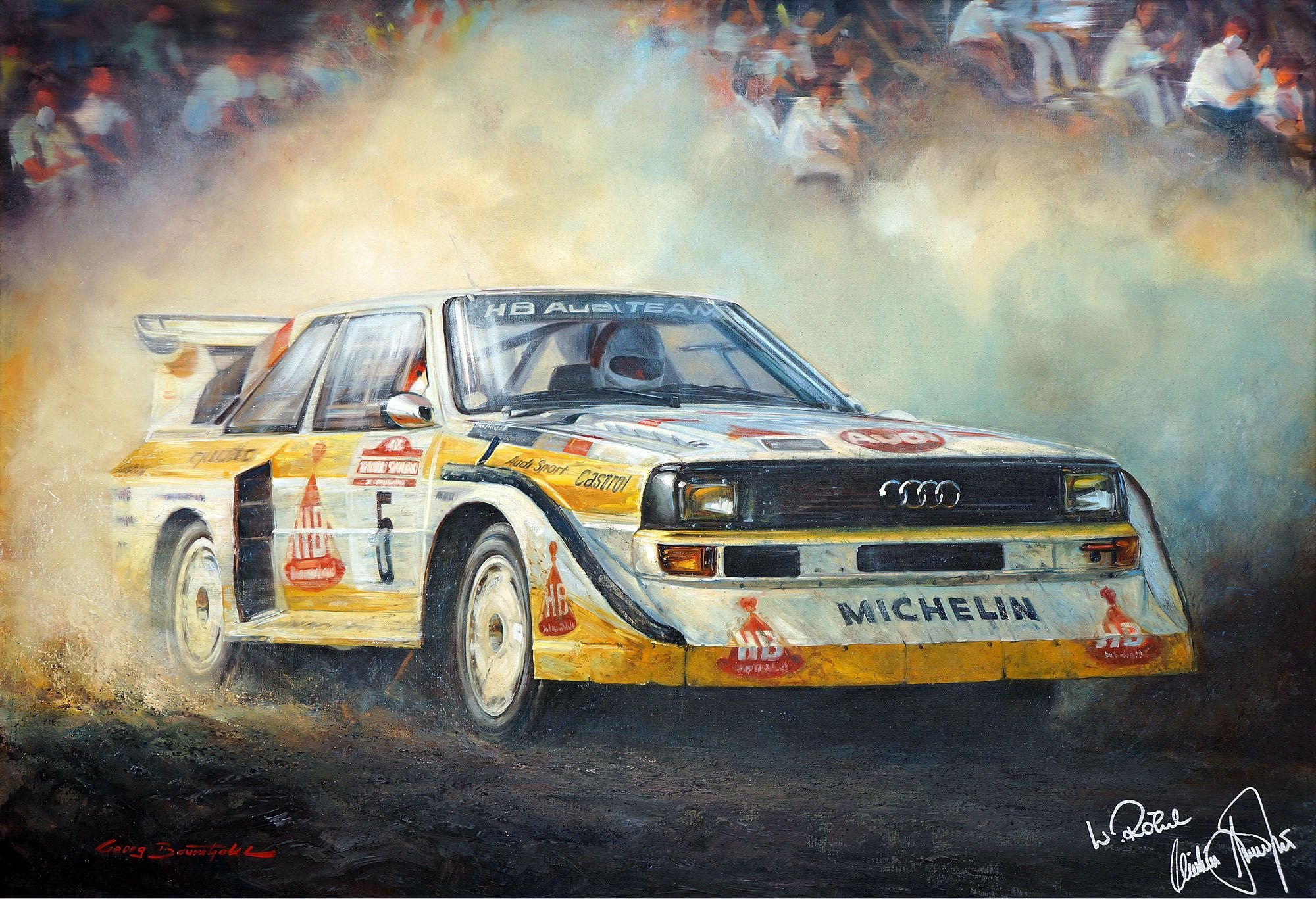 Art of rally mobile. Ауди кватро ралли 1985. Audi Sport quattro e2. Audi quattro Rally арт. Ауди кватро ралли рисунок.