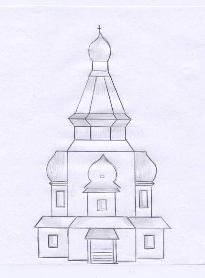Идеи для срисовки храм православный (90 фото)