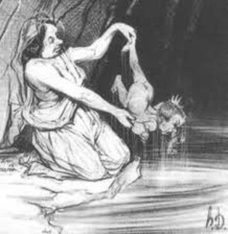 Миф об ахилле. Ахиллес в реке Стикс. Фетида богиня. Ахиллес Греческая мифология. Фетида богиня древней Греции.