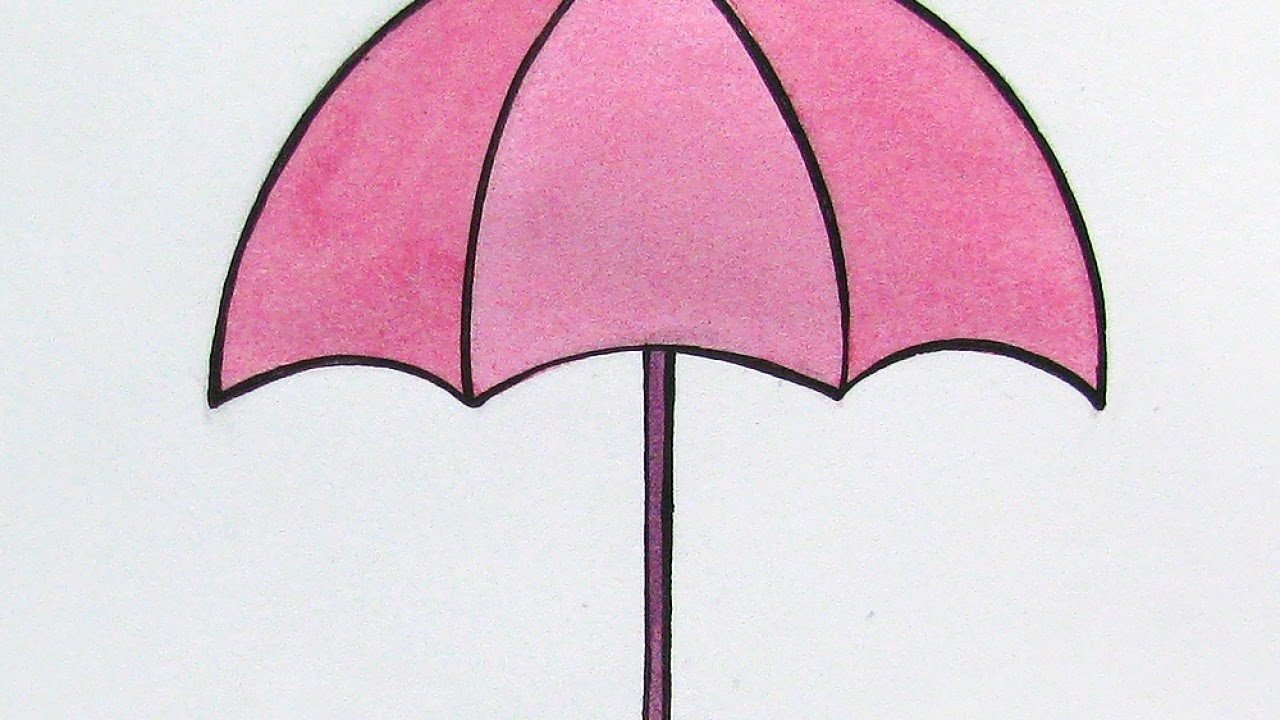 Зонтик легкий. Рисование зонт. Нарисовать зонтик. Зонтик рисунок легкий. Красивый зонтик рисование.