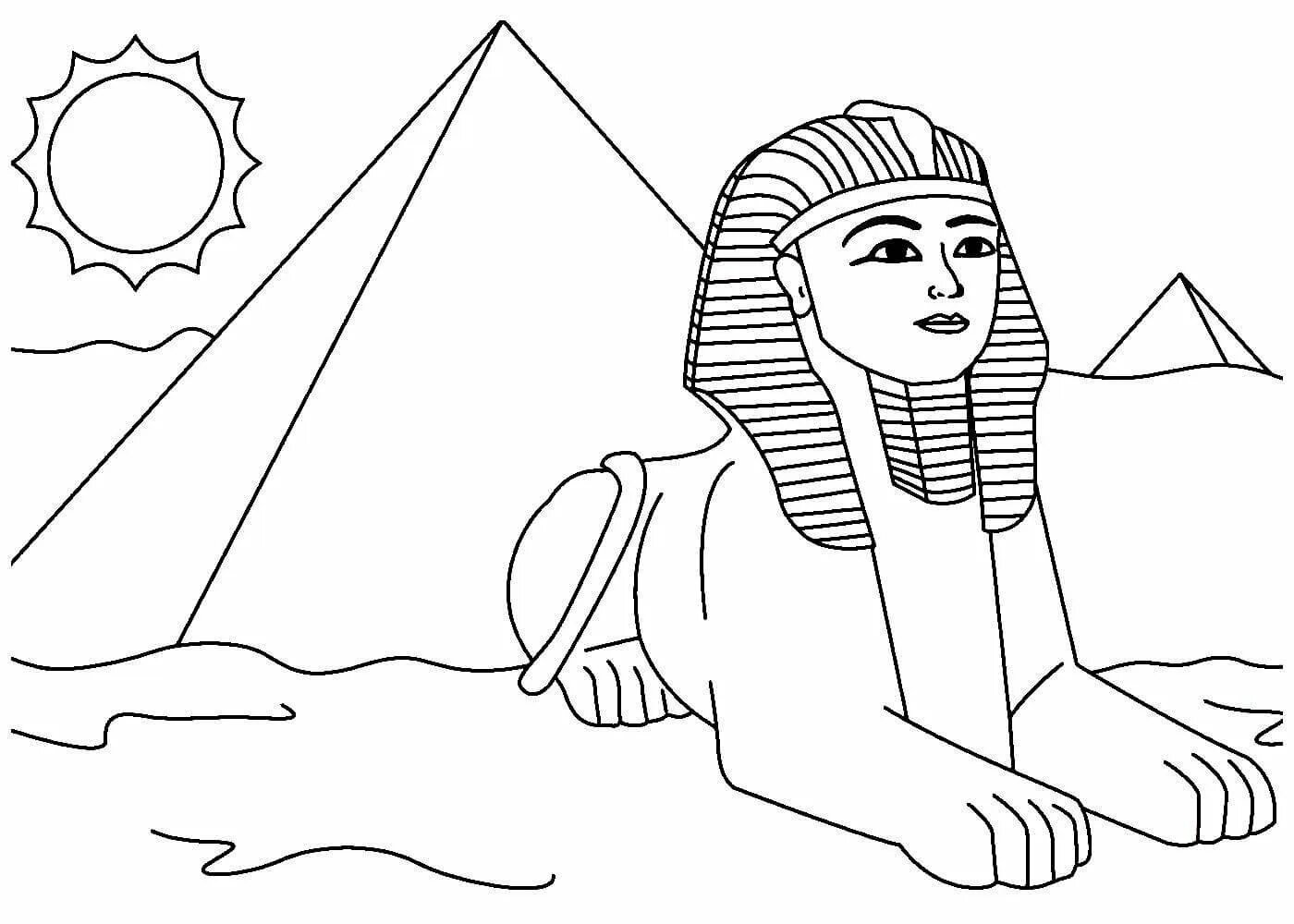 Рисунки древний мир 5 класс. Сфинкс древнего Египта. Изображение сфинкса в древнем Египте. Искусство древнего Египта рисунок сфинкс. Сфинкс древнего Египта нарисованные.