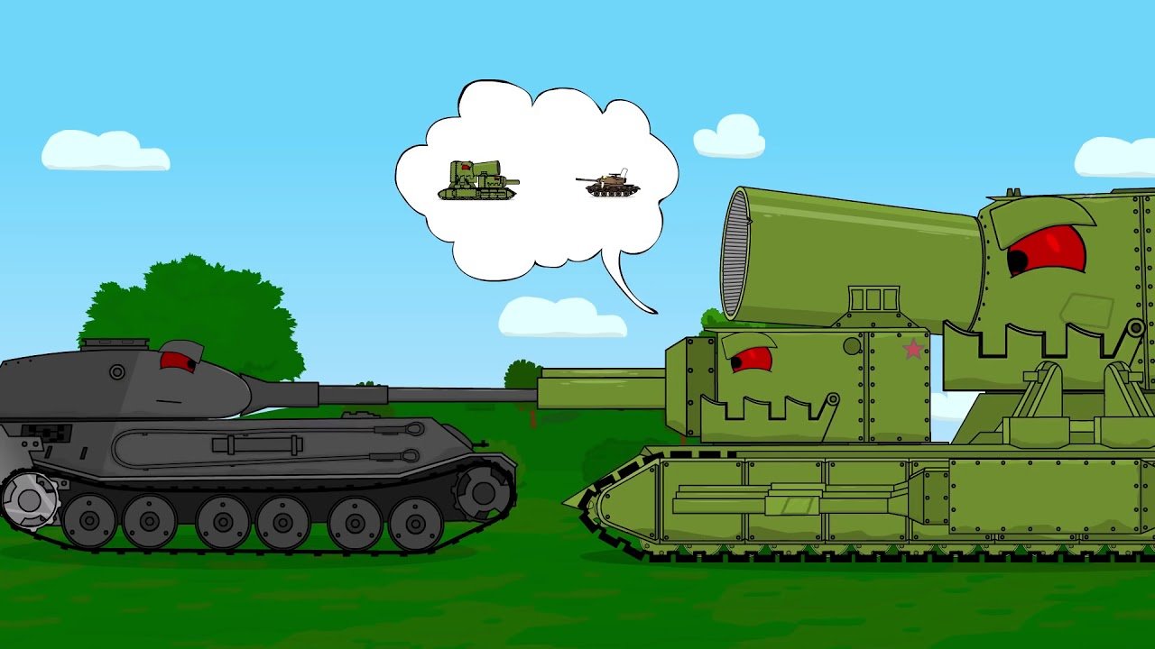 Ис геранд. Кв 44 Геранда. Кв-2 танк Геранд. Кв-44 танк Геранд. Геранд танк кв 44 из мультика.