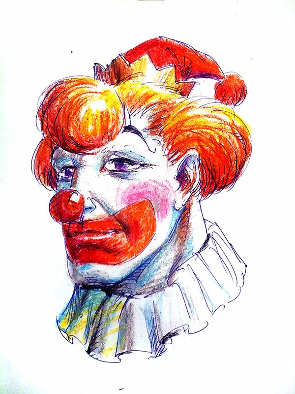 Произведение клоун. Рисование клоуна. Портрет клоуна. Клоунесса рисование. Клоуны для детей.