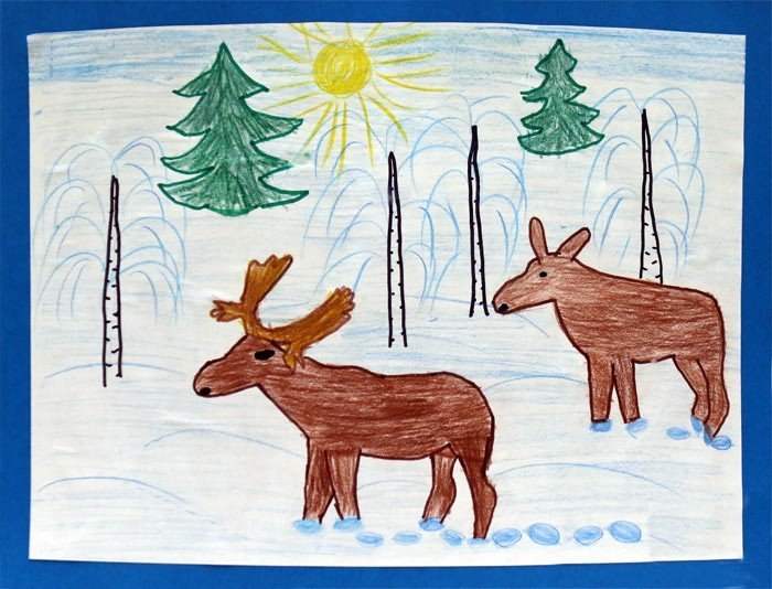 Лось 5 лет. Рисование Лесные животные в старшей группе. Рисование оленя в старшей группе. Рисование в подготовительной группе Дикие животные в лесу. Рисование оленя в подготовительной группе.