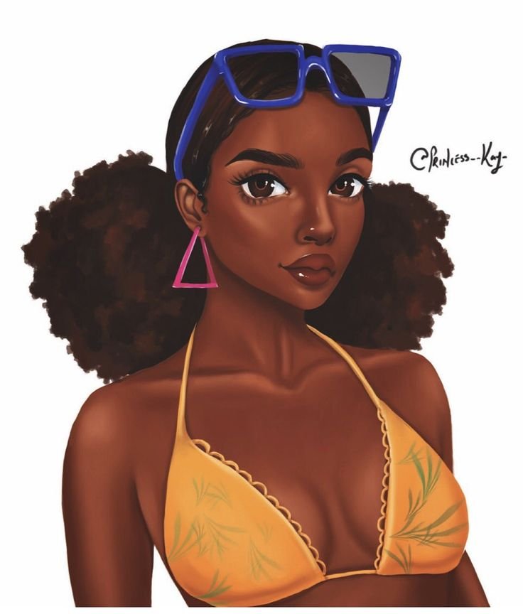 Девушка афроамериканка арт. Негритянка рисунок. Рисуем афроамериканку. Arthur Black girl. 90 негритянки