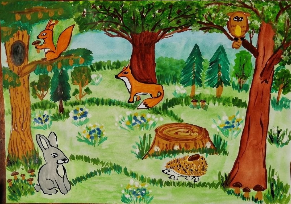 Голос леса для детей. Лес рисунок. Рисунок на тему лес. Лес рисунок для детей. Картинка леса для детей.