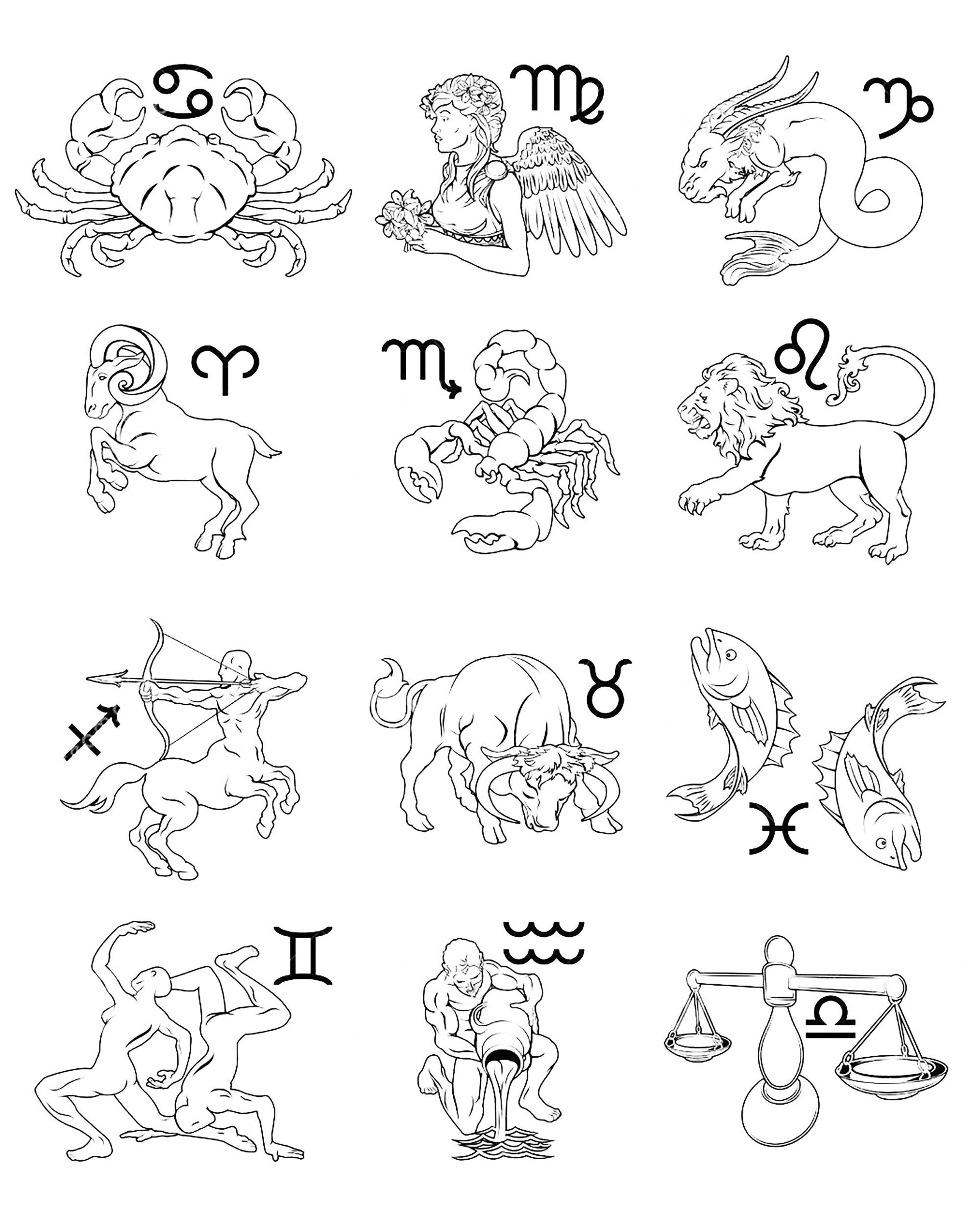 Рисунки для срисовки знаки зодиака овен (19 фото)