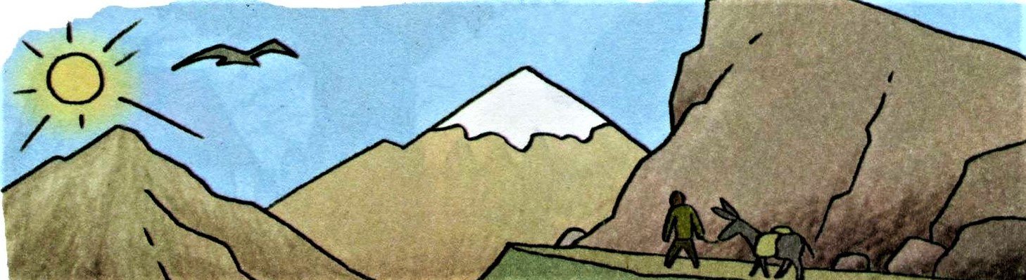 На этом холме жил простой народ. Горы. Рисунок гор. Рисунок на тему горы. Детские рисунки гор.