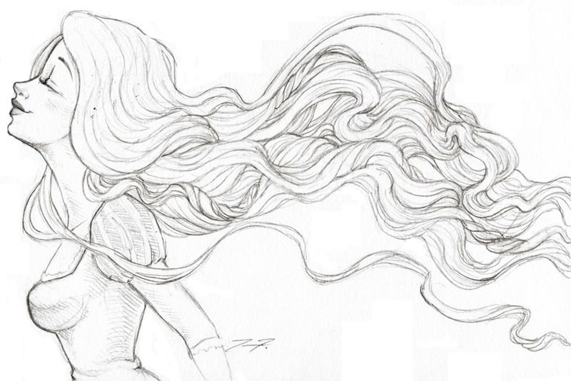 Удлиненный рисунок. Картинки волос для срисовки. Волосы карандашом. Рисунок девушки карандашом. Нарисованные длинные волосы.