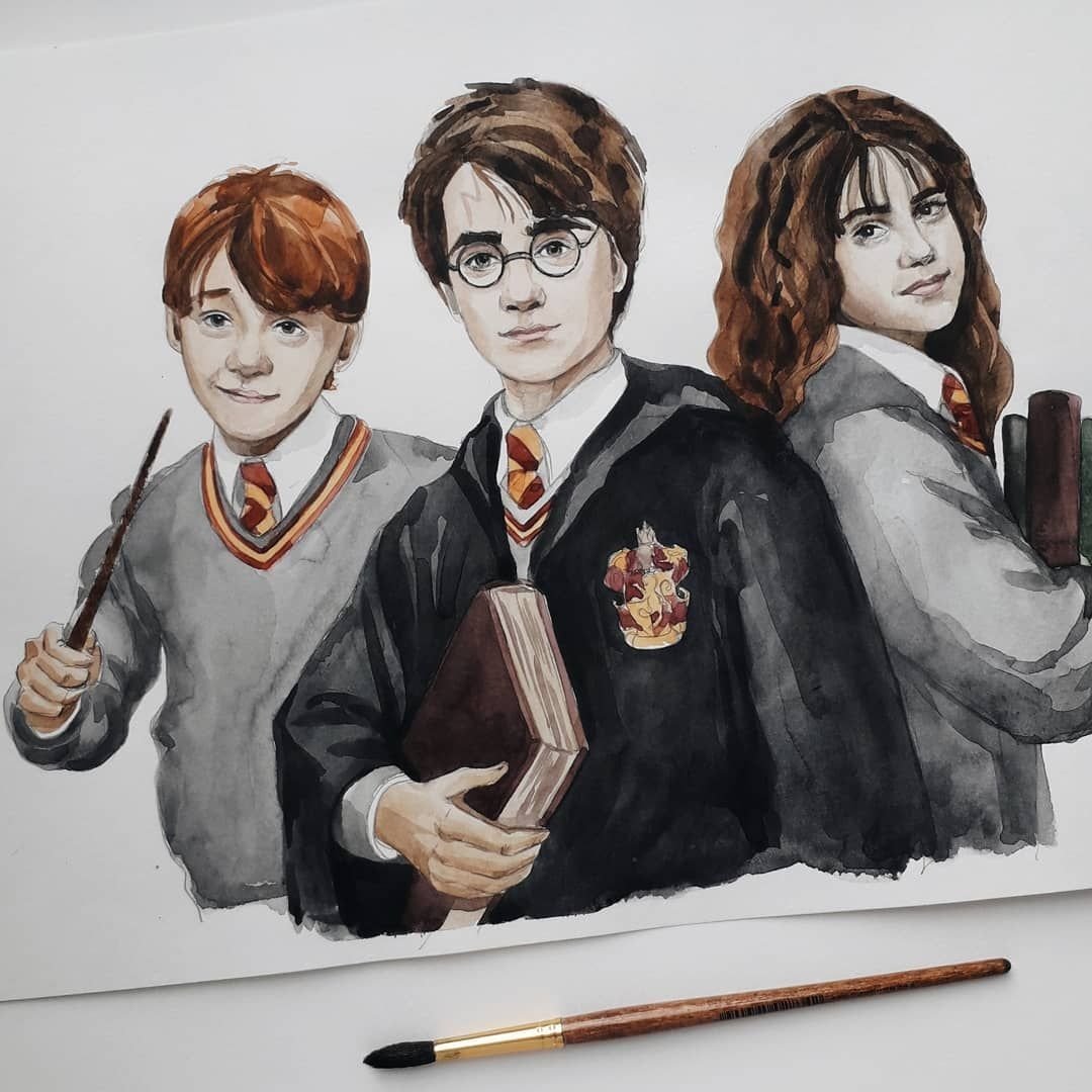 Как нарисовать Гарри Поттера и его друзей: руководство для настоящих фанатов