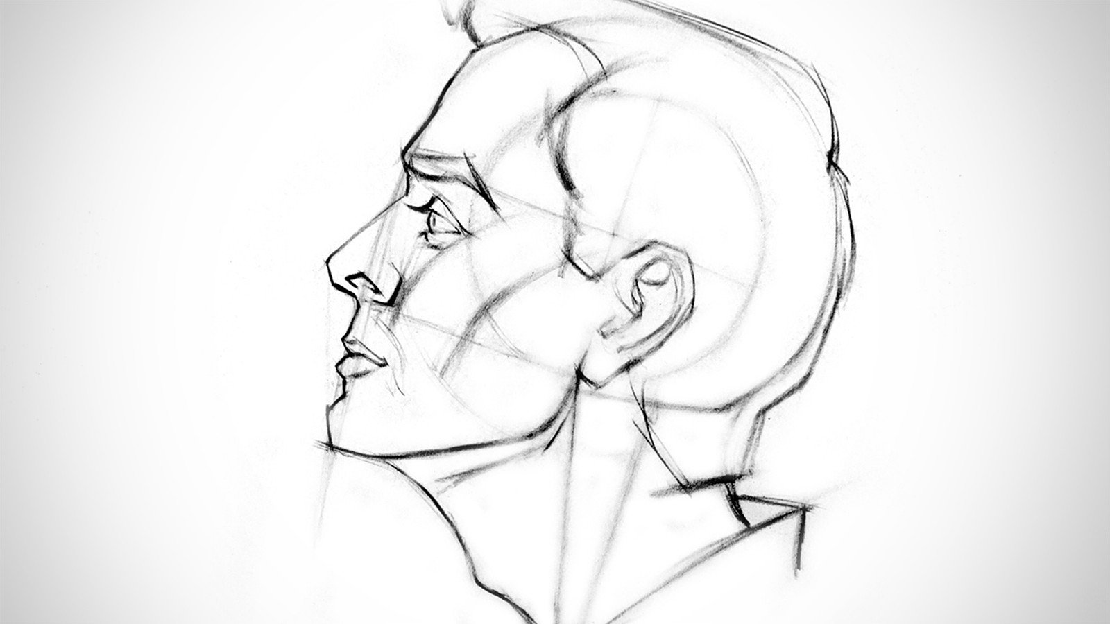 Картинки нарисованные голова. Профиль человека карандашом. Эскиз головы. Лицо сбоку. Лицо в профиль рисунок.