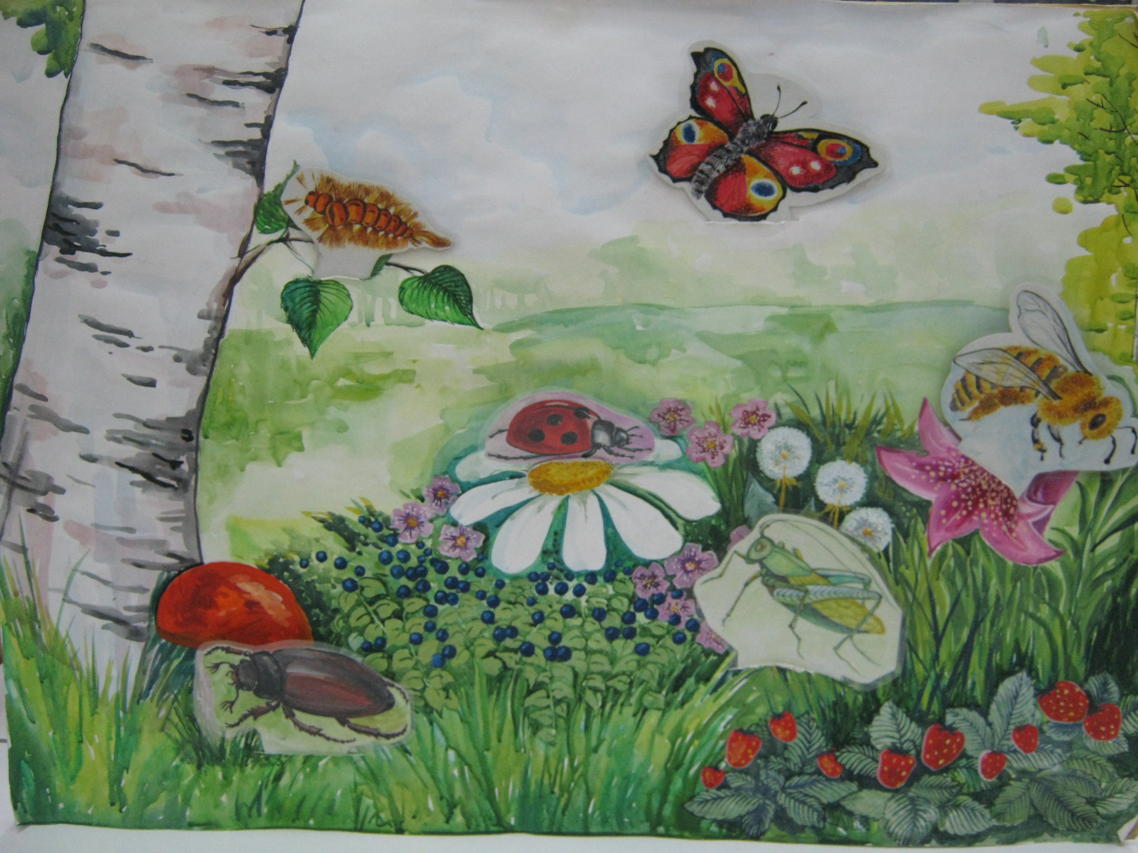 Рисунок природа в садике. Рисование лето в ДОУ. Рисование в детском саду на тему лето. Рисунки на тему лето для детей. Природа глазами детей.