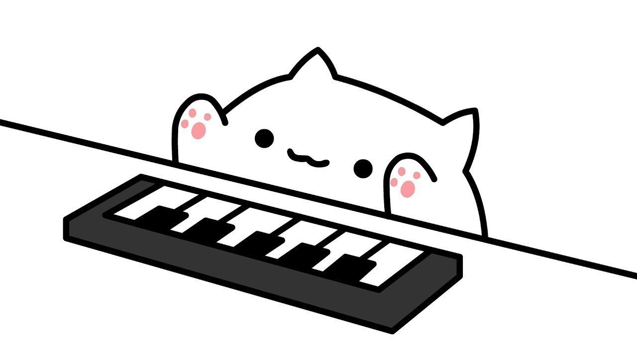 Пианино мемы играть. Бонго Кэт пианино. Бонго кет кет с клавиатурой. V 2 Бонго Кэт. Клавиатура для Бонго Кэт.