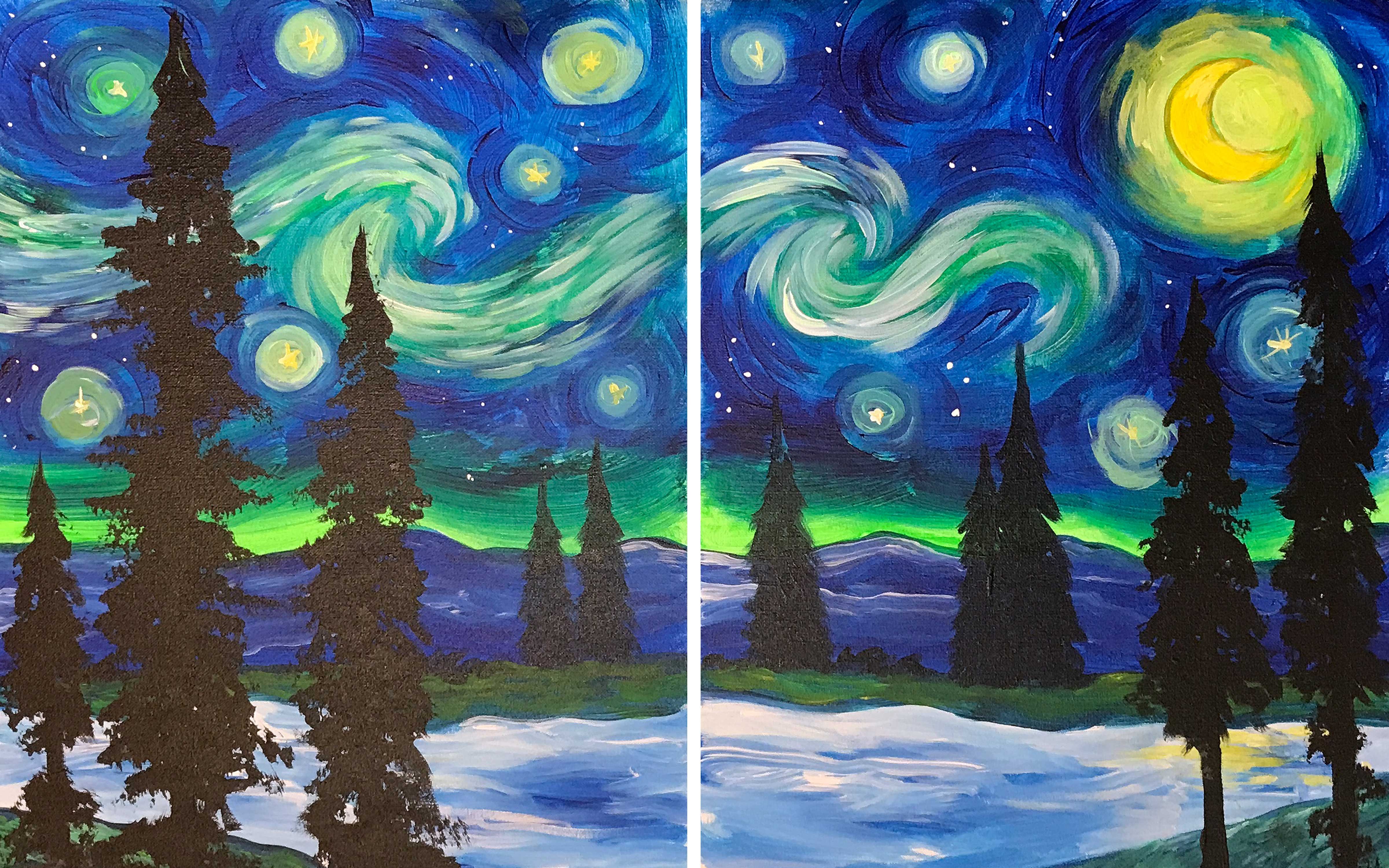 Художник небо звездное рисует составить предложение. Звёздная ночь. Звездная ночь рисование для детей. Картины Ван Гога. Звездная ночь гуашью.