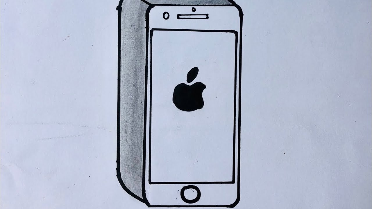Как можно рисовать на телефоне друг друга. Айфон рисунок. Раскраска айфон. Айфон для срисовки. Телефон рисунок.