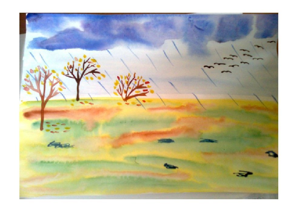 Рисунок настроение природы. Пейзаж для рисования для детей. Рисунок на тему осень. Пейзаж настроения рисунок. Осенний пейзаж для дошкольников.