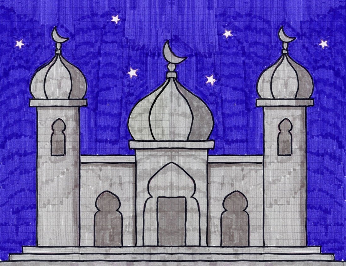 Алмазная вышивка без бренда «Мечеть Кул Шариф в республике Татарстан» в Санкт-Петербурге