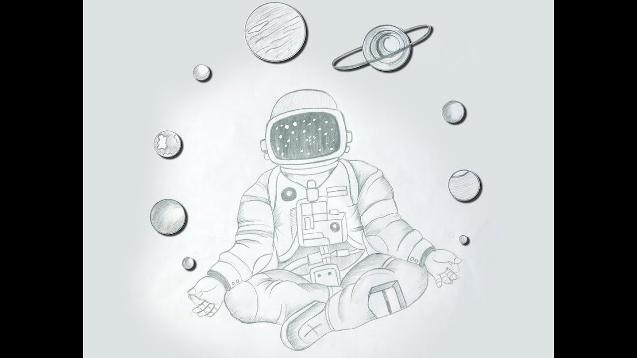 Нарисовать космонавта карандашом. Рисование космонавт. Космонафтрисунок карандашом. Космонавт рисунок. Рисунок ко Дню космонавтики.