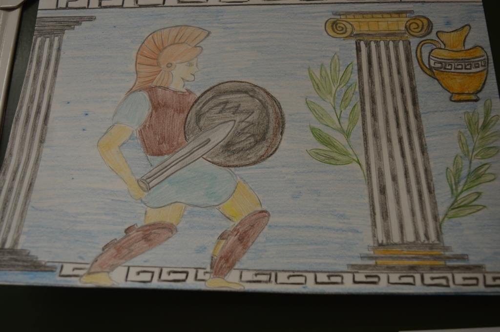 Рисунки древней греции 5 класс история