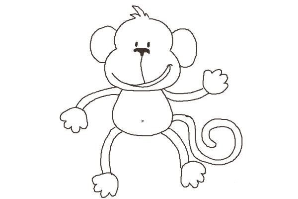 Идеи для срисовки обезьянки легкие (86 фото)