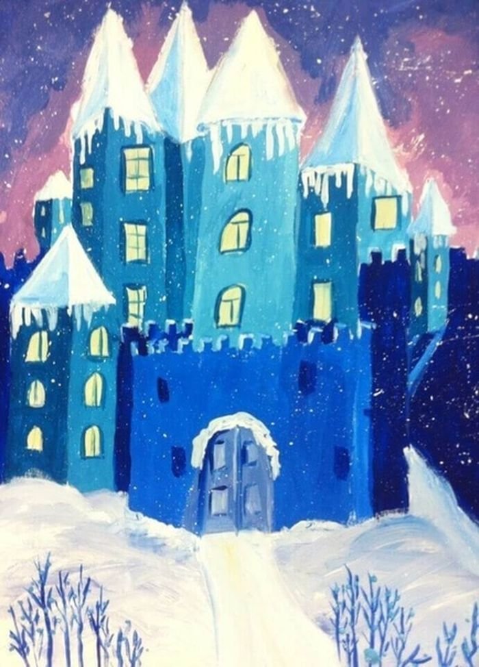 Идеи для срисовки замок снежной королевы легкие (81 фото) » идеи рисунков  для срисовки и картинки в стиле арт - АРТ.КАРТИНКОФ.КЛАБ