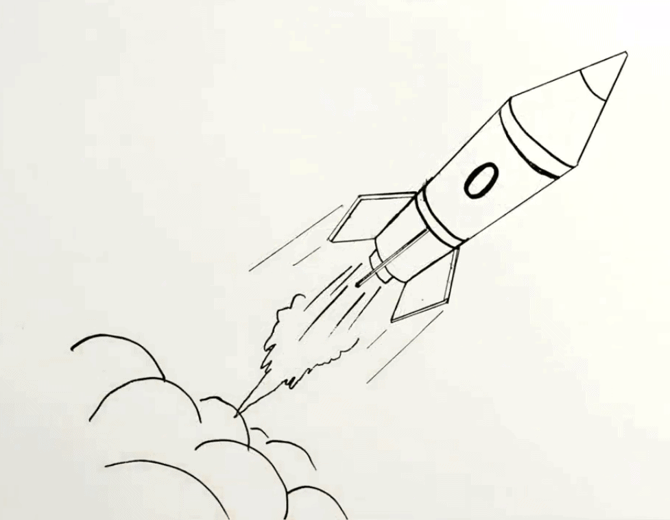 Ракета для срисовки