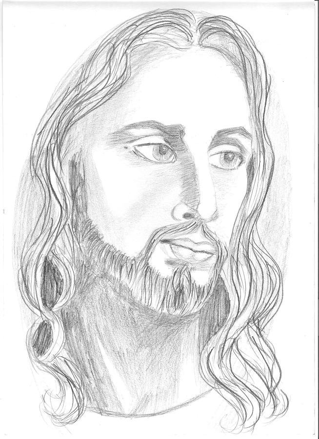 Как нарисовать иисуса. Иисус карандашом. Иисус набросок. Христос карандашом. Иисус рисунок.
