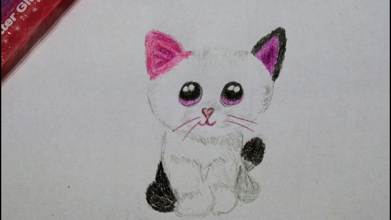 Коты легких делают. Котик рисунок. Очень легкие рисунки. Кот карандашом. Рисунки для срисовки котики.