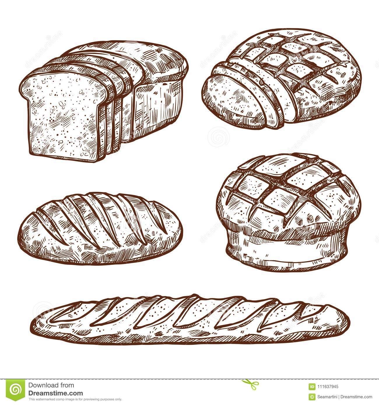 Как нарисовать хлеб 🚩 как рисовать каравай 🚩 Рисование