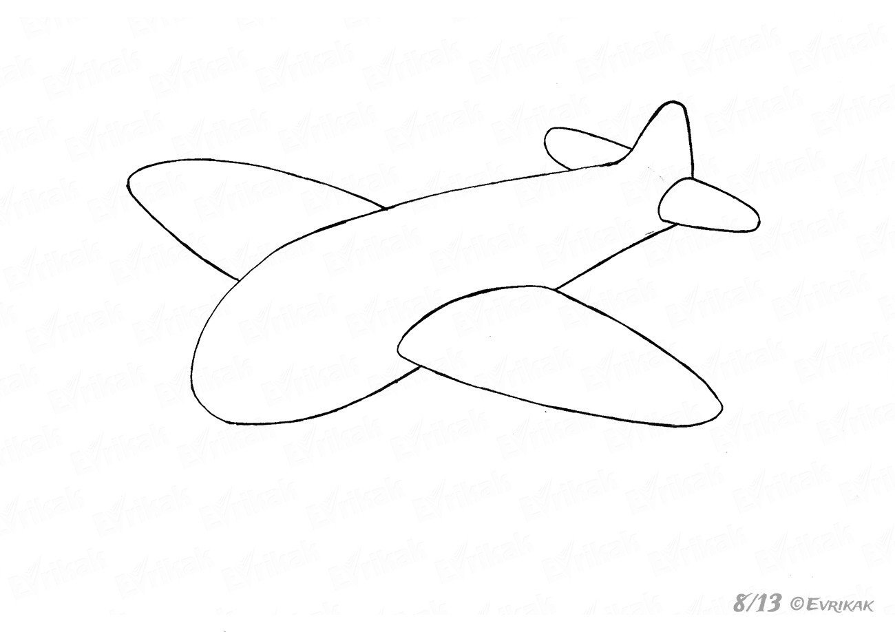 Рисовать самолет легкий. Контур самолета сбоку. Самолеты. Аппликация. Рисование самолет. Трафарет самолета для вырезания.