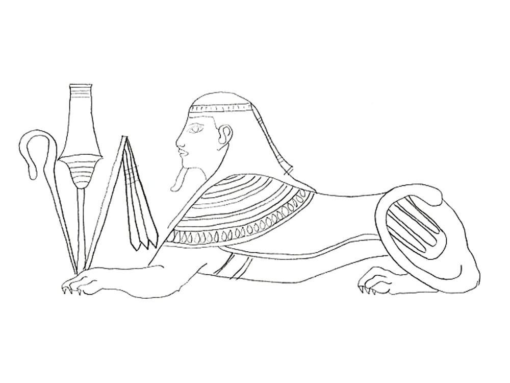 Древнеегипетские рисунки 5 класс. Египетский сфинкс древний Египет. Искусство древнего Египта рисунок сфинкс. Древний Египет рисунки египтян. Изображение сфинкса в древнем Египте.