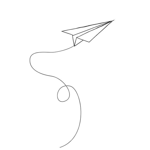 Идеи для срисовки бумажный самолетик легкие (89 фото)