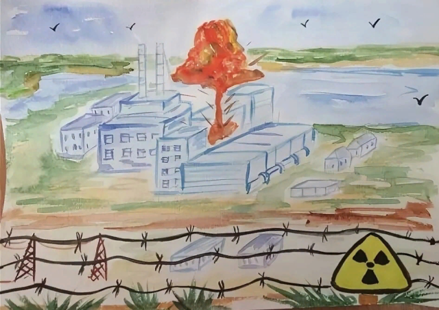 Рисунок на тему чернобыль. 35 Лет со аварии на Чернобыльской АЭС рисунок. Рисунок катастрофа на Чернобыльской АЭС. Чернобыльская АЭС рисунки детей. Чернобыль глазами детей рисунки 4 класс.