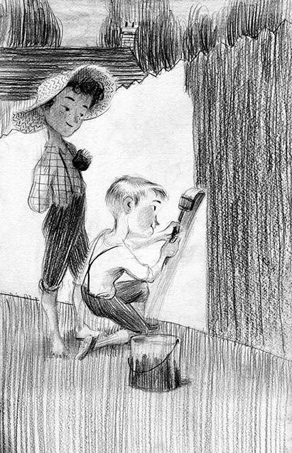 Нарисовать рисунок том сойер. Том Сойер. Иллюстрация к рассказу Тома Сойер. Приключения Тома Сойера. Иллюстрация к сказке приключения Тома Сойера.