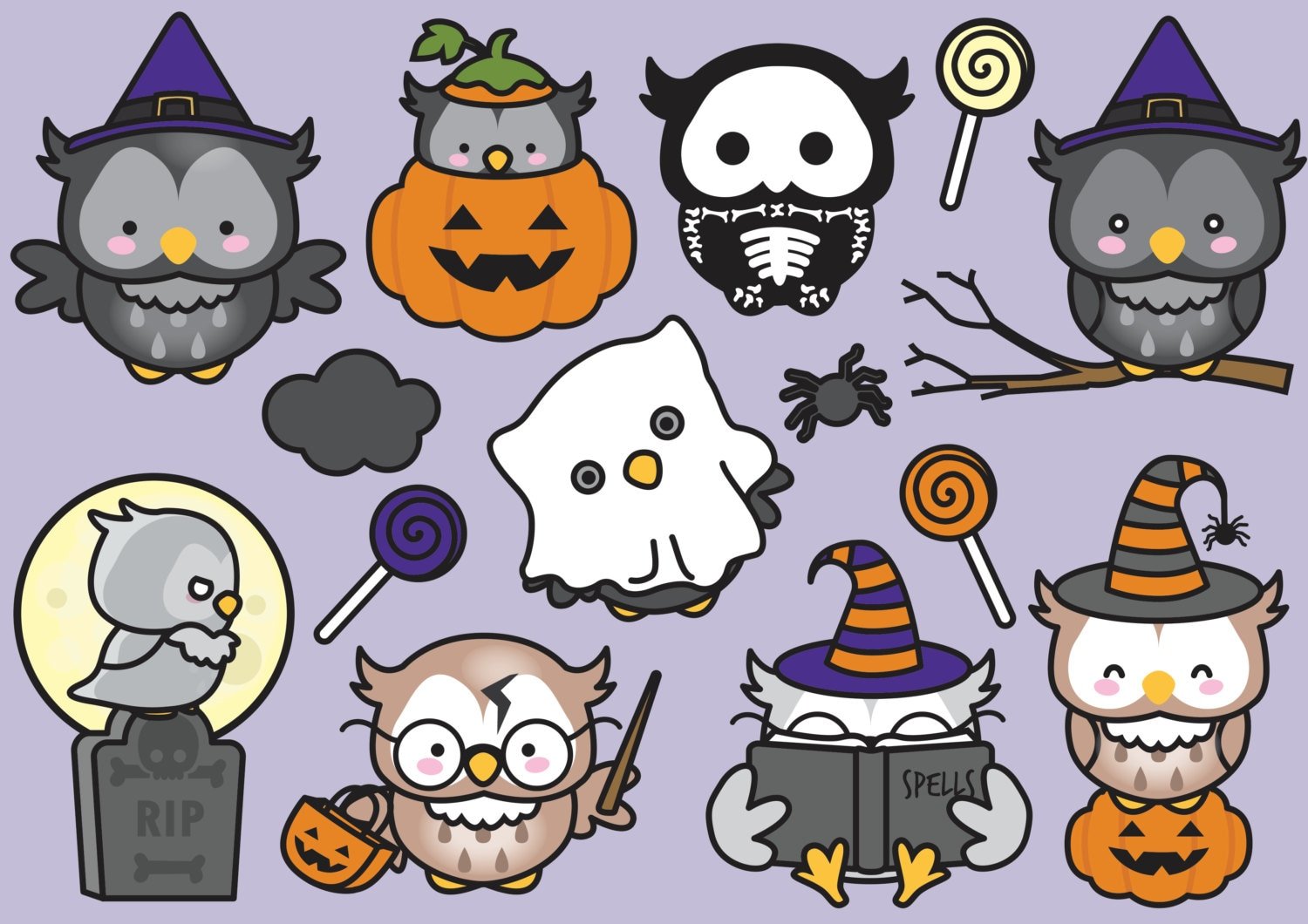 легкие картинки для срисовки на тему хэллоуин